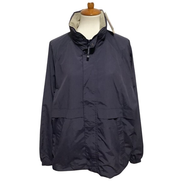 Charles River Apparel Other - NEW Charles River Apparel Spinnaker Full Zip Mens Medium Blue Nylon Jacket &Hood